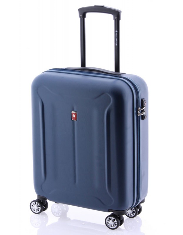 Gladiator BEETLE Jednoduchý palubní kufr z ABS 55cm (Blue)
