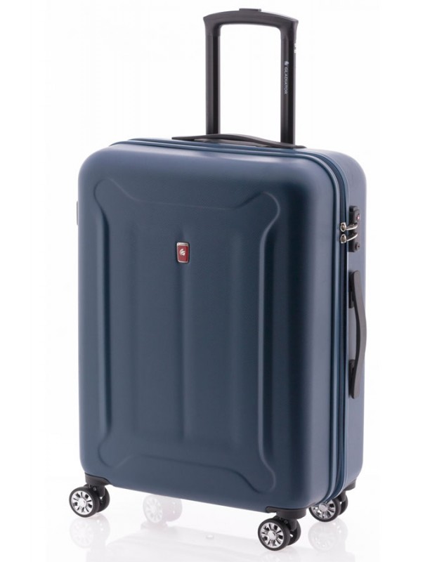 Gladiator BEETLE Skořepinový kufr z ABS 68cm (Blue)