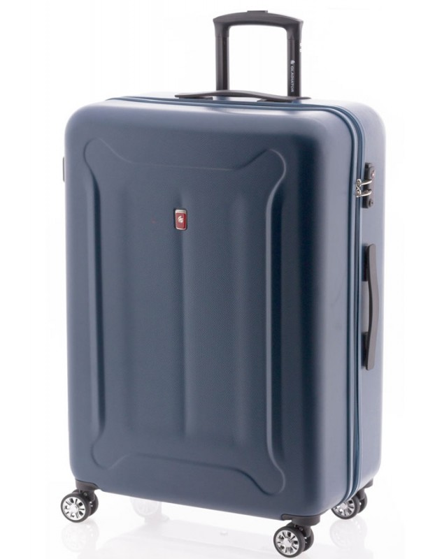 Gladiator BEETLE Velký skořepinový kufr z ABS 78cm (Blue)
