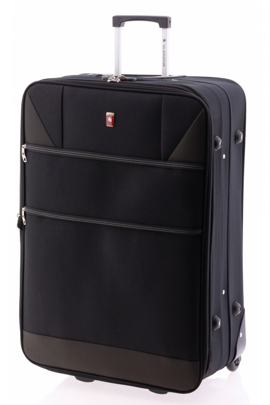 Gladiator METRO Rozšířitelný kufr na dvou kolečkách 72cm (Black)