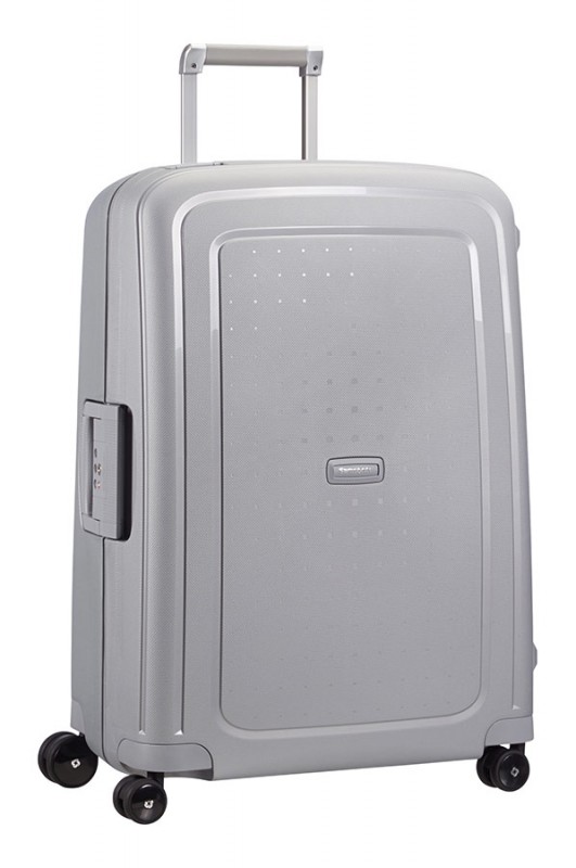 Samsonite S´CURE Spinner lehký cestovní kufr 69cm (Silver)