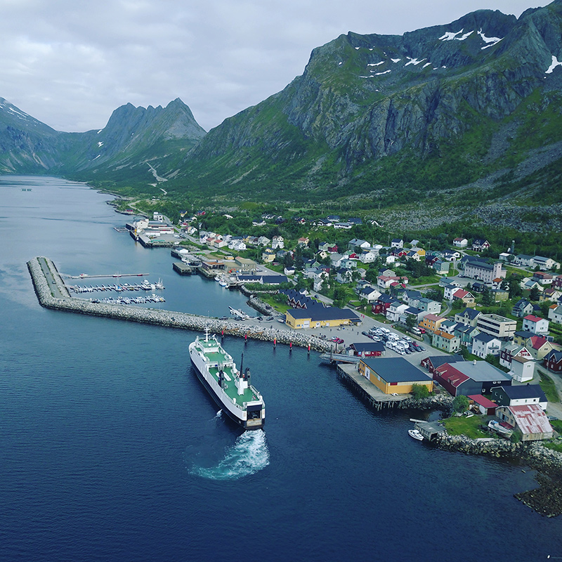 Gryllefjord - Norsko