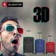 Gladiator 3D Pevný kabinový kufr 55cm (Red)