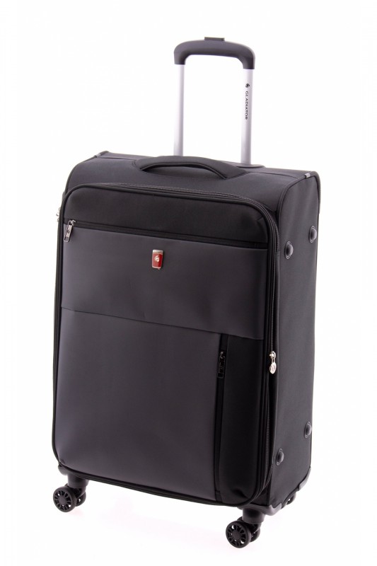 Gladiator ARCTIC Rozšířitelný cestovní kufr 66cm (Black)