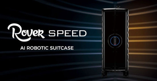 Novinka & akce-Rover SPEED AI Robotic Suitcase - chytrý cestovní kufr