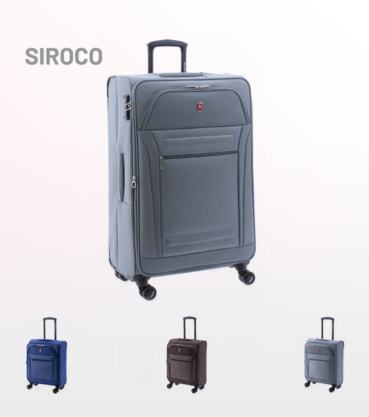 Rychlá navigace-Gladiator přehled kolekce 2024 - textilní kufry