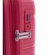 Gladiator BIONIC Rozšířitelný odolný plastový kufr 55cm (Red)