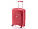 Gladiator BOXING Rozšířitelný odolný plastový kufr 55cm (Red Crimson)