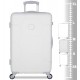 SuitSuit CARETTA Cestovní kufr z ABS 65 cm - Whisper White