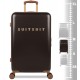 SuitSuit FAB SEVENTIES Velký cestovní kufr 67cm - Espresso Black