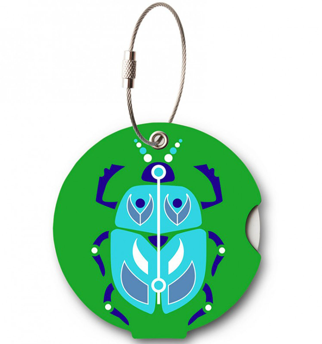 Addatag - Jmenovka na kufr - vzor Scarab