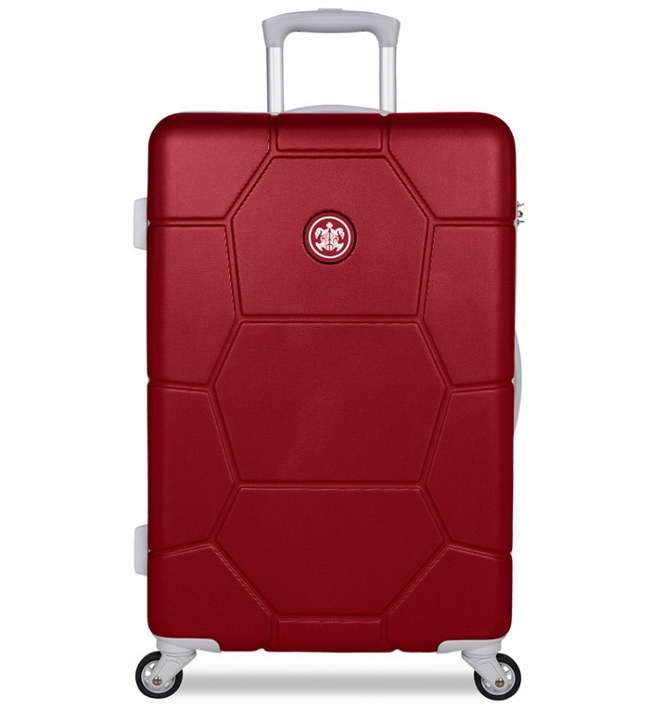 SuitSuit CARETTA Cestovní kufr z ABS 65 cm - Cherry