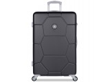 SuitSuit CARETTA Velký cestovní kufr z ABS 75 cm - Jet Black