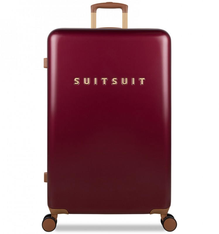 SuitSuit FAB SEVENTIES Velký cestovní kufr 77cm - Biking Red