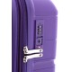 Gladiator BOXING Velký rozšířitelný plastový kufr 77cm (Violet)