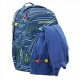Coocazoo SCALERALE Školní batoh od 3.třídy - Zebra Stripe Blue, certifikát AGR