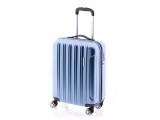 Gladiator NEON LUX Lehký polykarbonový kufr s TSA (Ice blue)