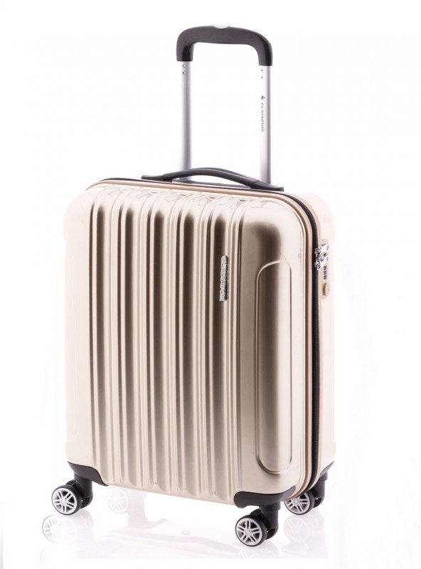 Gladiator NEON LUX Lehký polykarbonový kufr s TSA (Golden)