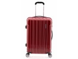 Gladiator NEON LUX Lehký polykarbonový střední kufr s TSA (Red)