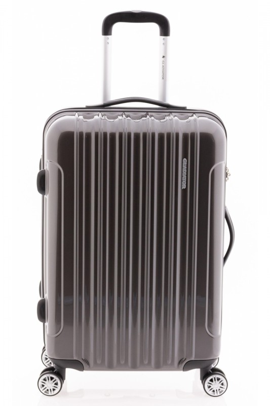 Gladiator NEON LUX Lehký polykarbonový střední kufr s TSA (Grey)
