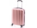 Gladiator NEON MATT Lehký polykarbonový kufr s TSA 55cm (Pink)