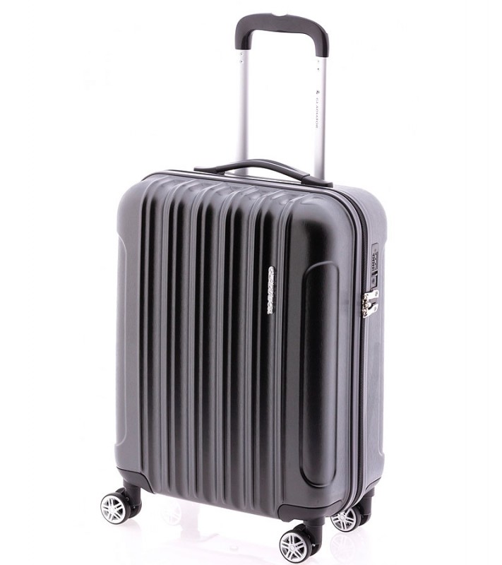 Gladiator NEON MATT Lehký polykarbonový kufr s TSA 55cm (Grey)