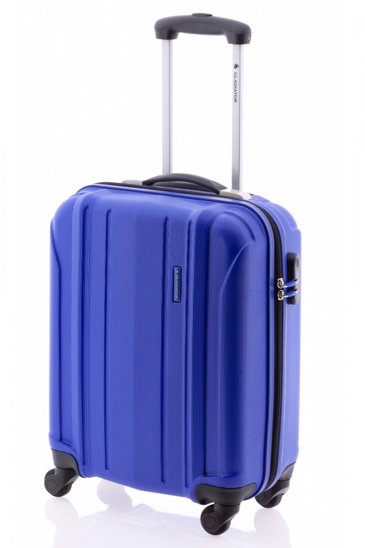 Gladiator POSH Kosmopolitní a funkční styl kufru z ABS 55cm (Blue)