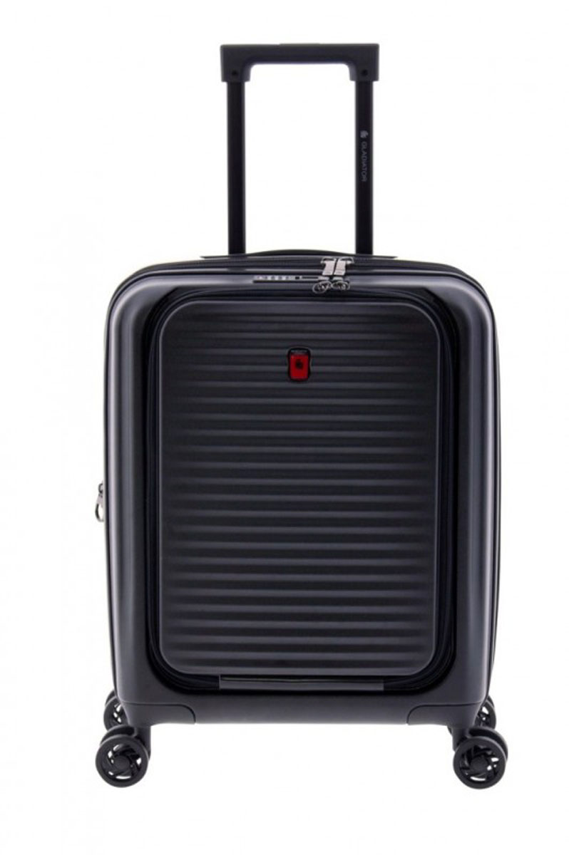 Gladiator NOMADTEC Kabinový kufr 4 kolečka 55 cm - Černá