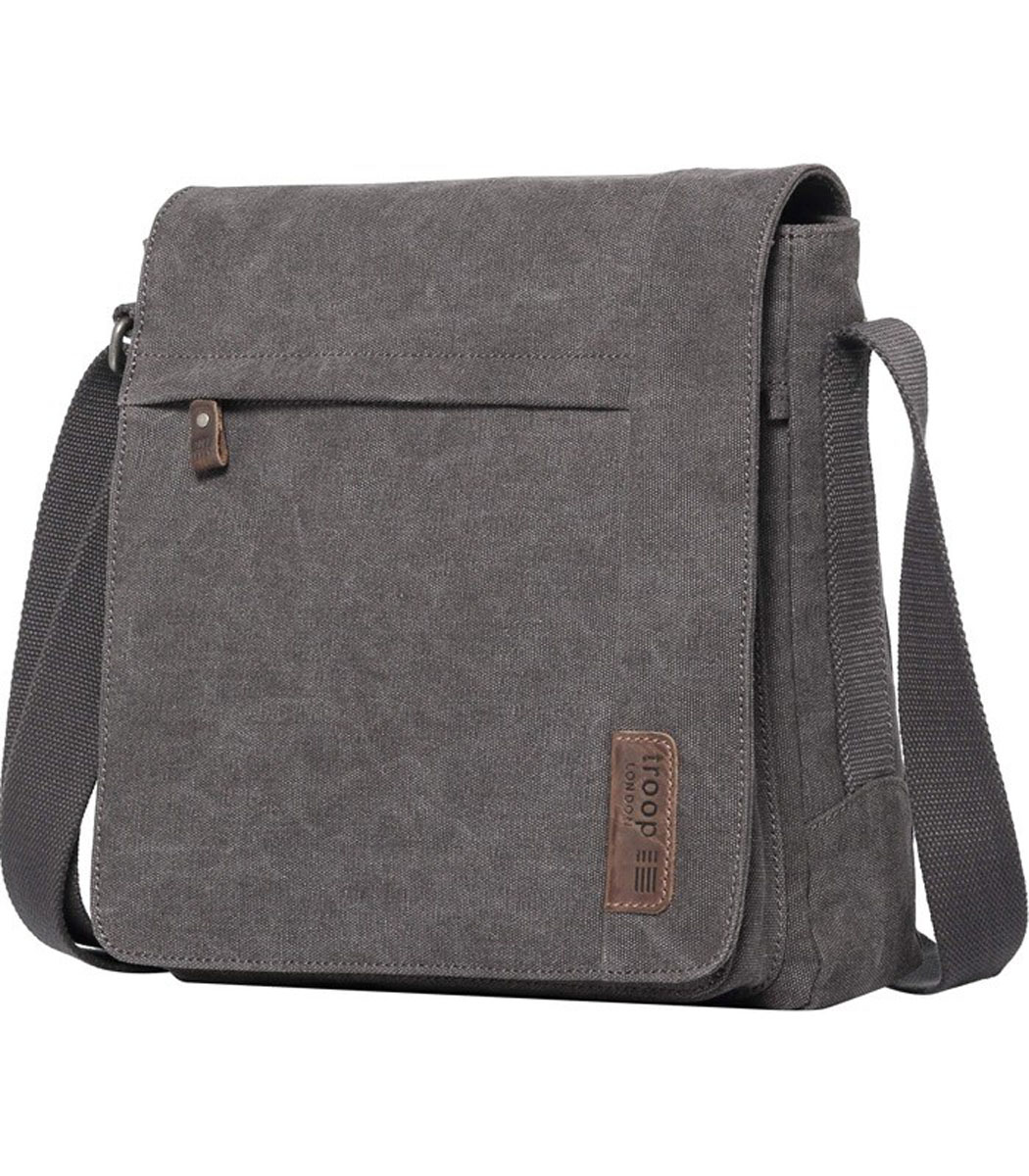 Troop London TRP0219 Klasická taška přes rameno - Charcoal