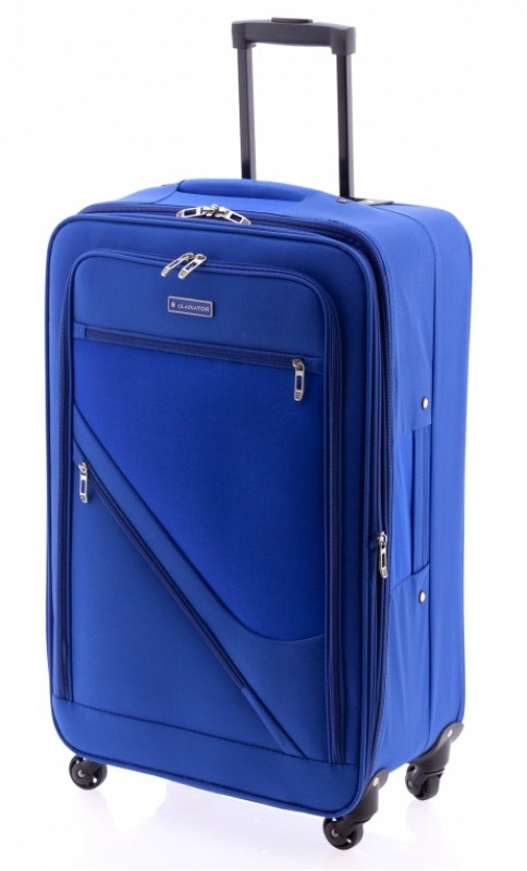 Gladiator TIMELAPSE Rozšířitelný jednoduchý kufr 70cm (Blue)
