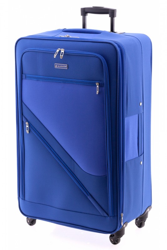 Gladiator TIMELAPSE Rozšířitelný jednoduchý kufr 80cm (Blue)