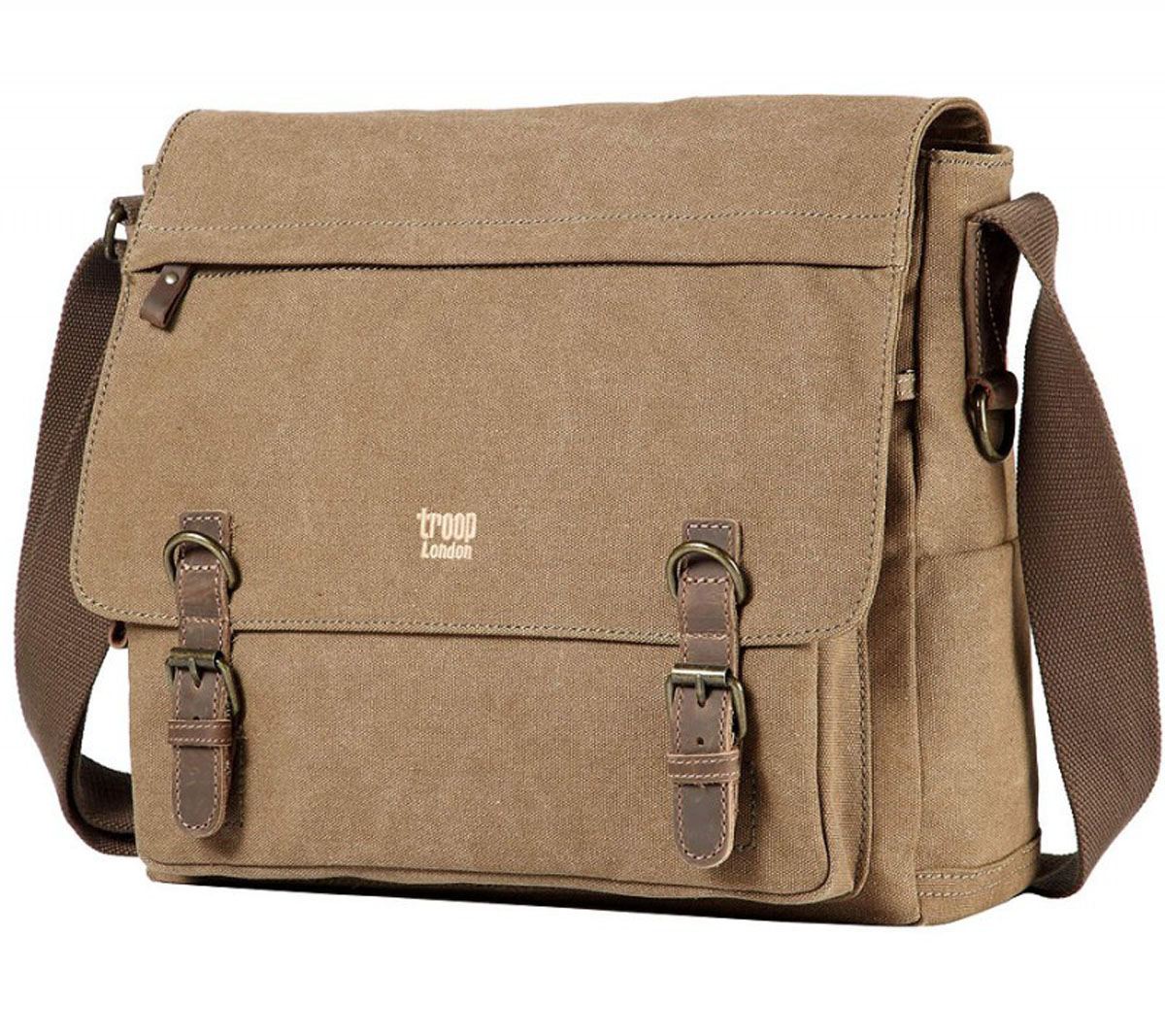 Troop London TRP0207 Brašna na notebook 15,6 - Brown