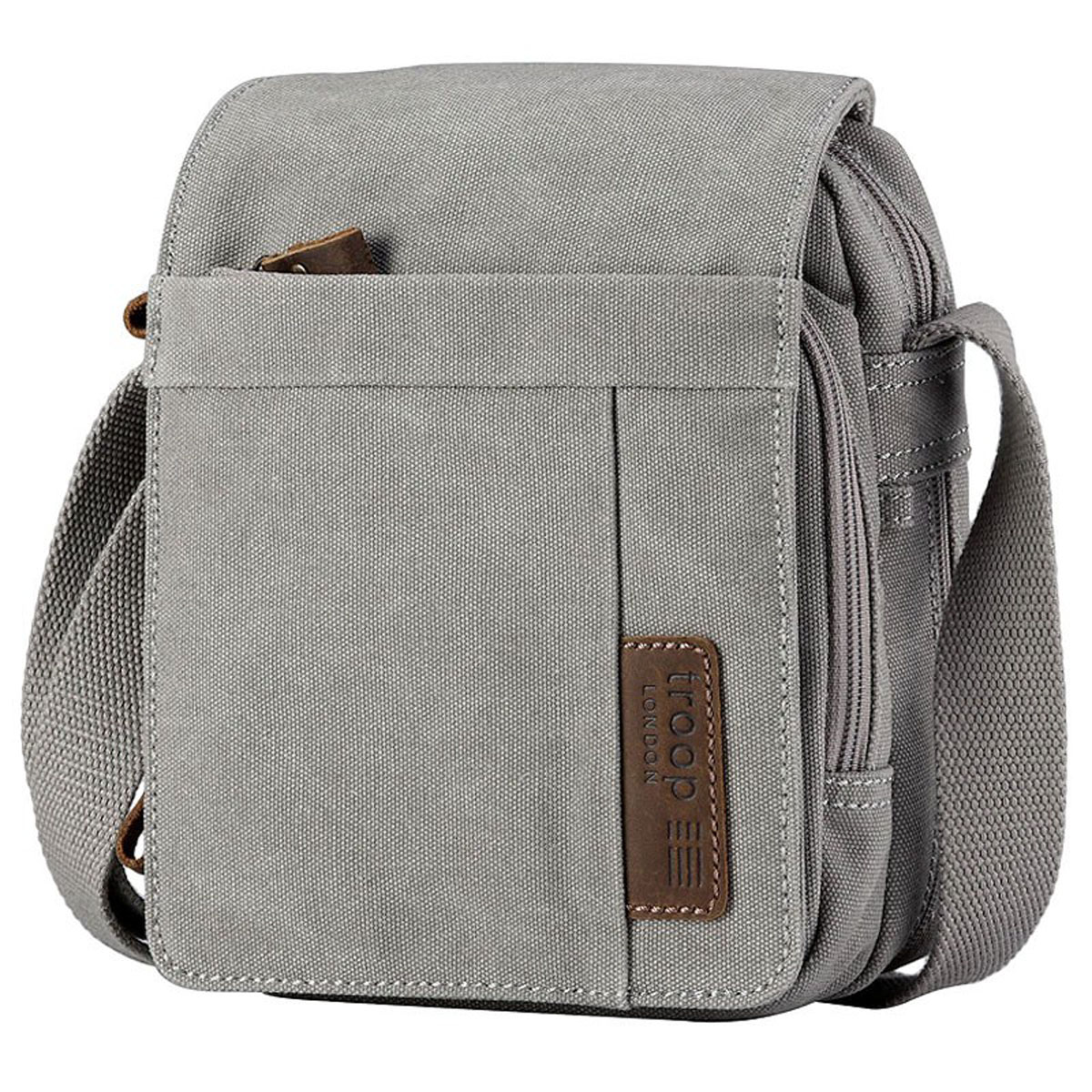 Troop London TRP0220 Unisex brašna přes rameno - Grey