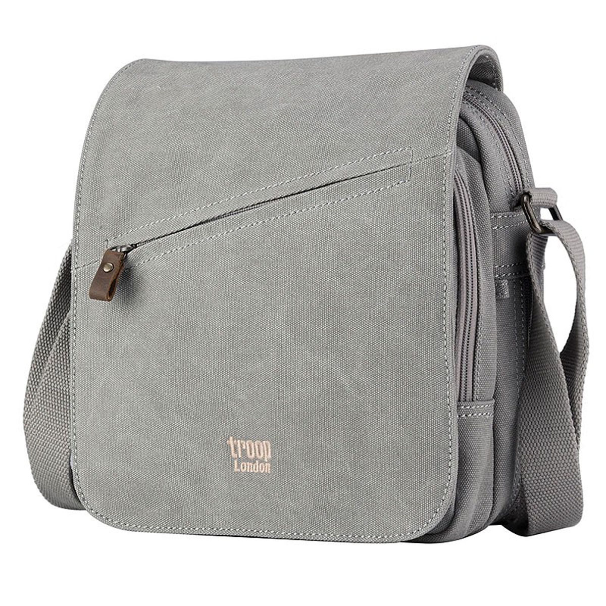 Troop London TRP0238 Rozšířitelná taška přes rameno - Grey