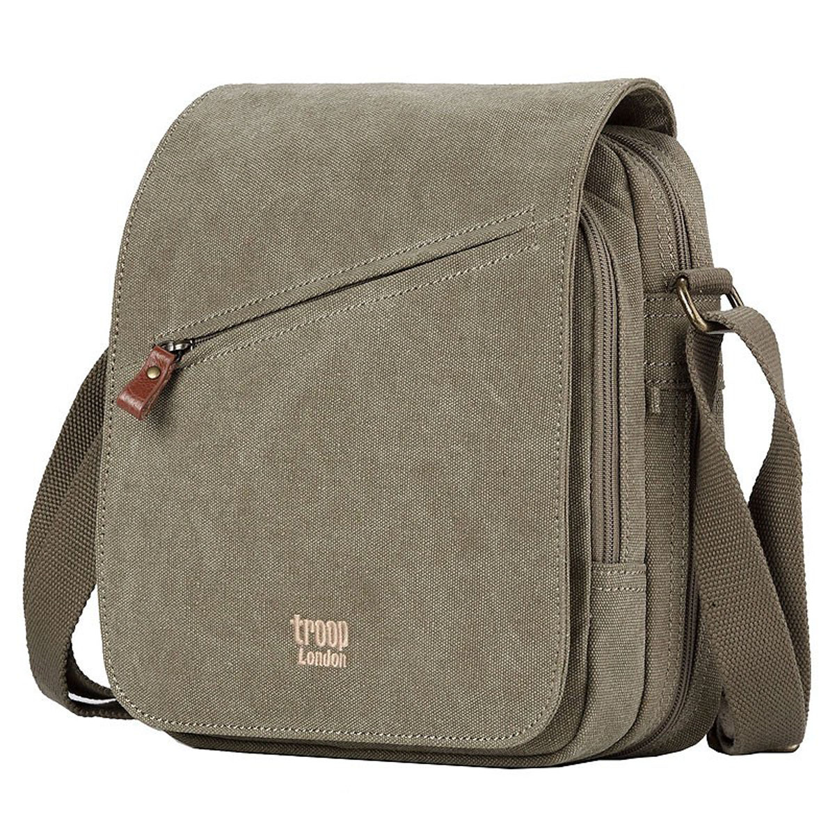 Troop London TRP0238 Rozšířitelná taška přes rameno - Khaki