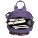 Troop London TRP0255 Malý batoh z přírodní bavlny - Purple