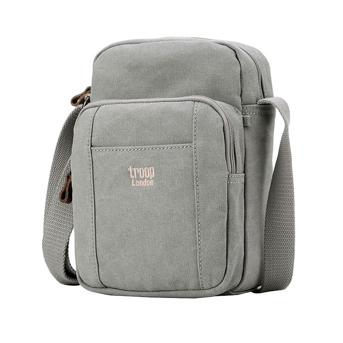 Troop London TRP0370 Unisex taška přes rameno - Grey