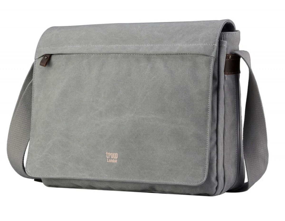 Troop London TRP0371 Brašna na notebook 17 - Grey