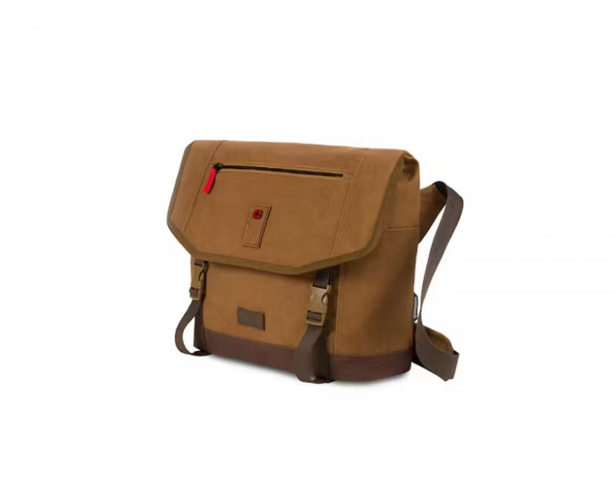 Taška WENGER Corfe 16" Messenger Bag - Camel