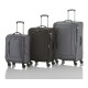 Travelite CROSSLITE Špičkový textilní kufr na 4 kolečkách (Anthracite)