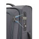 Travelite CROSSLITE Špičkový textilní kufr na 4 kolečkách (Anthracite)