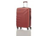 Travelite VECTOR Moderní kufr na čtyřech kolečkách 77 cm (Coral)