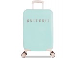 SuitSuit FABULOUS FIFTIES Jednoduchý kvaltitní kufr 55 cm (Luminous Mint)