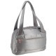 Delsey FOR ONCE Dámská jednokomorová taška přes rameno (stříbrněšedá)
