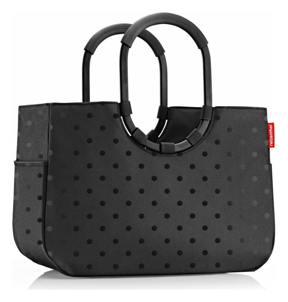 Reisenthel Loopshopper L Frame Glossy dots black
