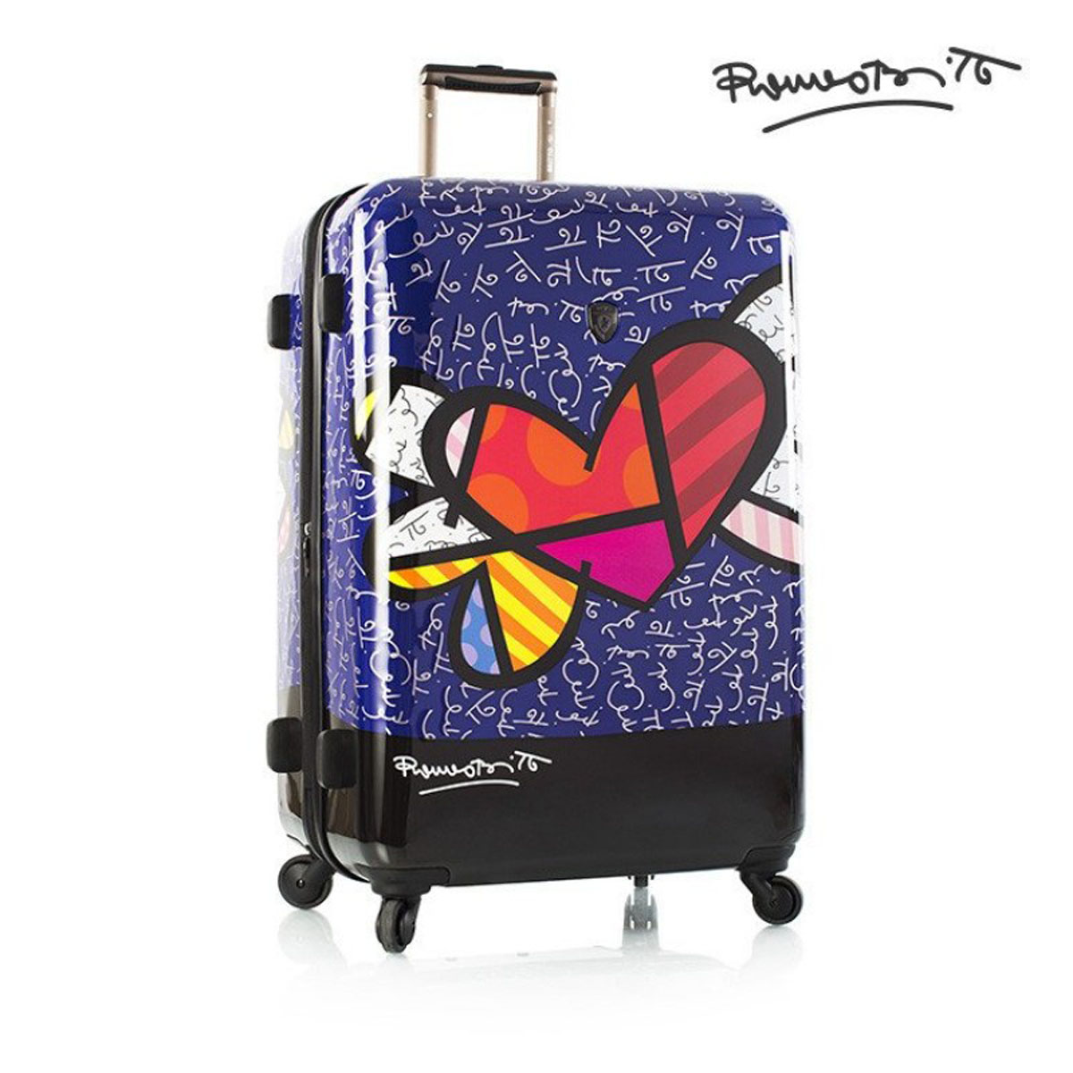 Heys BRITTO HEART WITH WINGS Luxusní designový kufr, 76cm