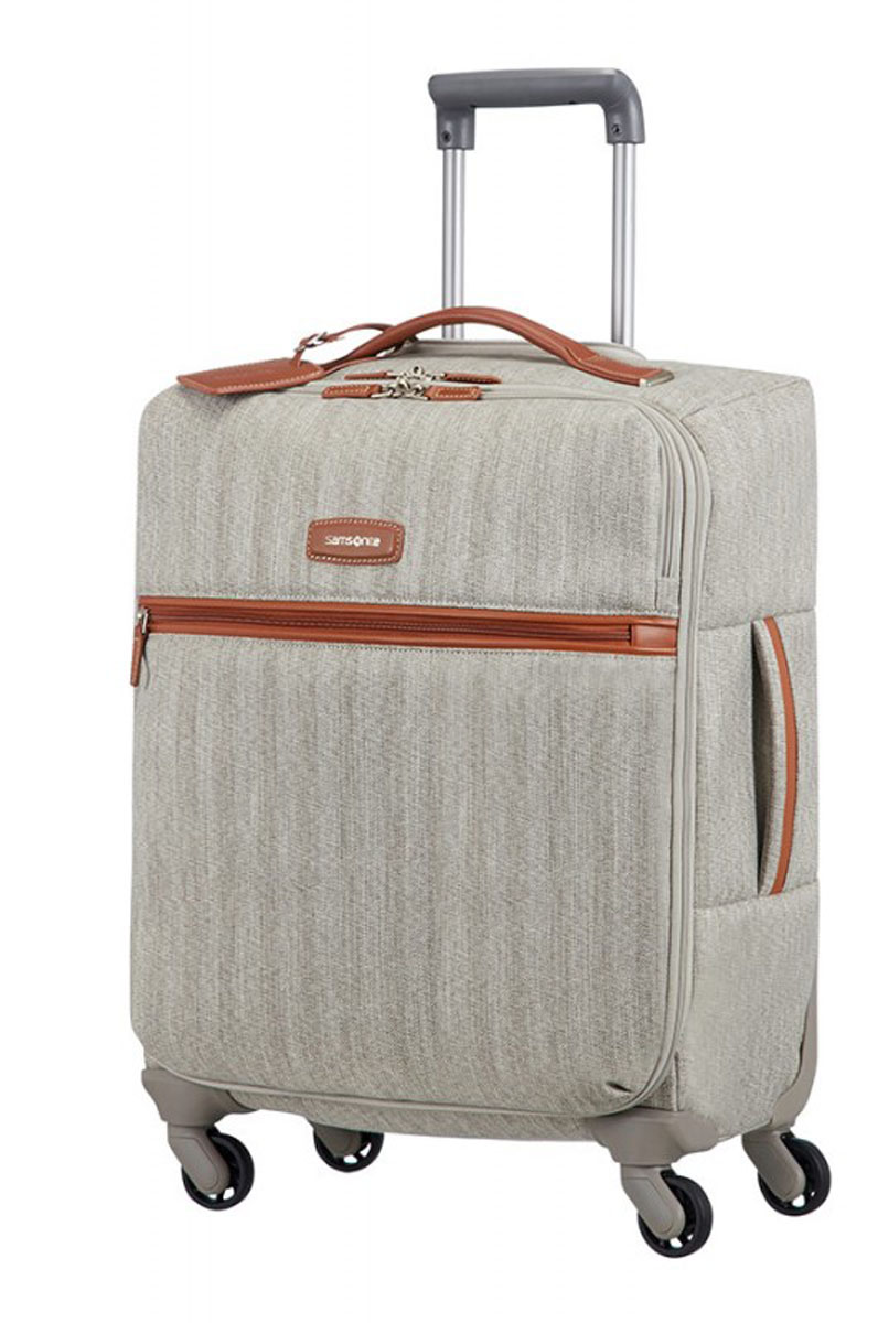 Samsonite LITE DLX Luxusní kabinový kufr (Ash grey)