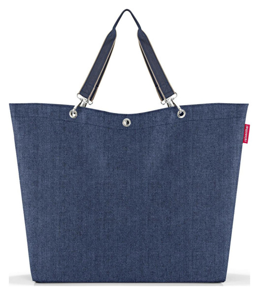 Reisenthel Shopper XL Herringbone Dark Blue