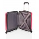 Gladiator NEON Lehký polykarbonový kufr s TSA 55cm (Fuchsia)