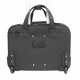 Vogart FENIX Textilní pilotní kufr na kolečkách 42cm (Black)